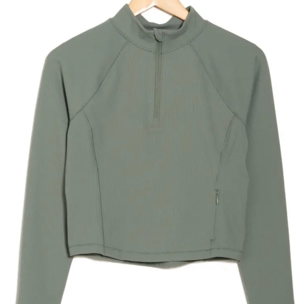 90 Degree (lululemon lookalike) Women's Sage Long Sleeve Top
